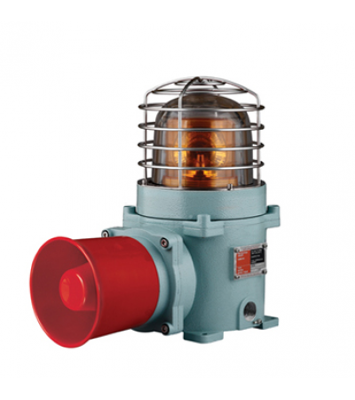 SESALR-Explosion Proof LED Revolving Warning Light and Electric Horn Combination