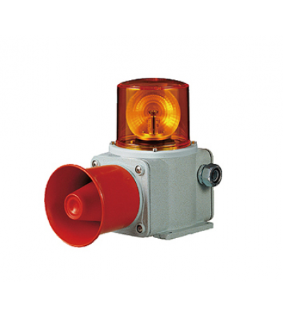 SHDLR-Heavy-Duty LED Revolving Warning Light & Electric Horn Combination for Vessels and Heavy Industry Applications