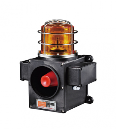 SCDWLR-LED Revolving Warning Light and Electric Horn Combination for Vessels and Heavy Industry Applications