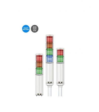 QTC50(M)L-ETN – Ø50mm Ethernet LED Tower Lights Max.90dB