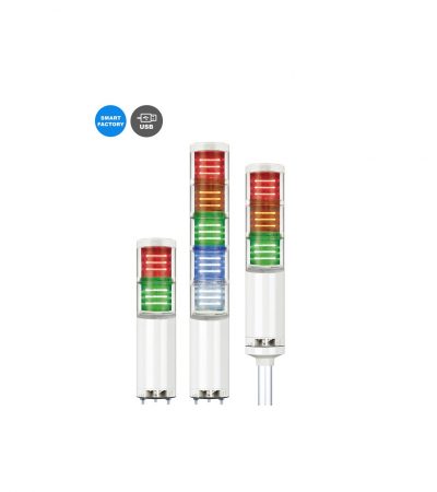 QTC50(M)L-USB – Ø50mm USB LED Tower Lights Max.90dB