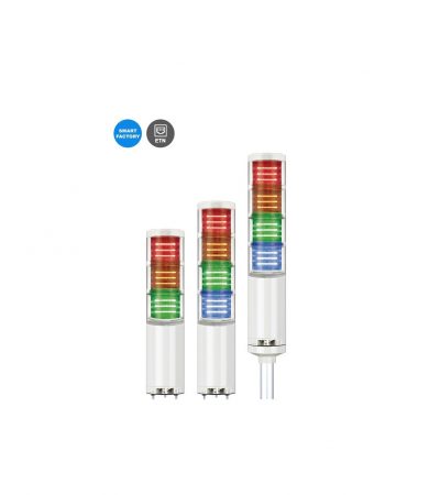 QTC70(M)L-ETN – Ø70mm Ethernet LED Tower Lights Max.90dB