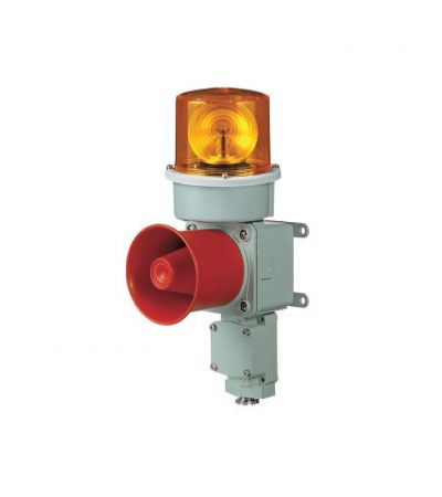 SEDLR – Heavy Duty LED Rotating Signal Beacon & Electronic Sounder Combinations for Marine and Heavy Industry Applications Weatherproof Revolving Beacon Sounder / Audible & Visual Alarm Max.118dB